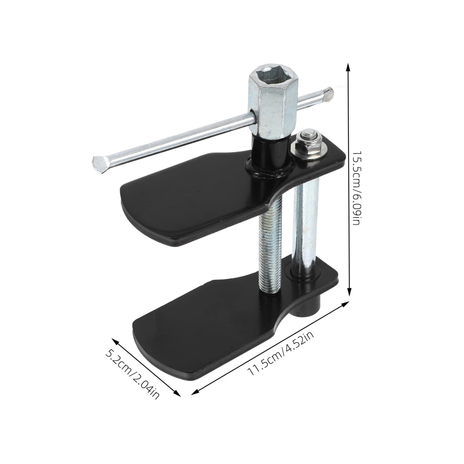 PRETYZOOM Herramienta del Cilindro de Freno Almohadillas desct Herramienta de Freno Trasero calibrar Herramientas mecánicas automotrices Herramienta de Calibre Planchar Black