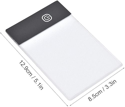Miniatura 8 de eecoo Almohadilla de luz LED A6, ultrafina, portátil, 9 pulgadas, herramienta de pintura, tablero de luz para animación, dibujo, alimentado por USB
