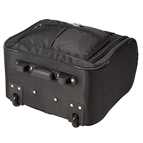 Dejuno Lightweight Underseat 15-Inch Carry-On Rolling Luggage, Black4