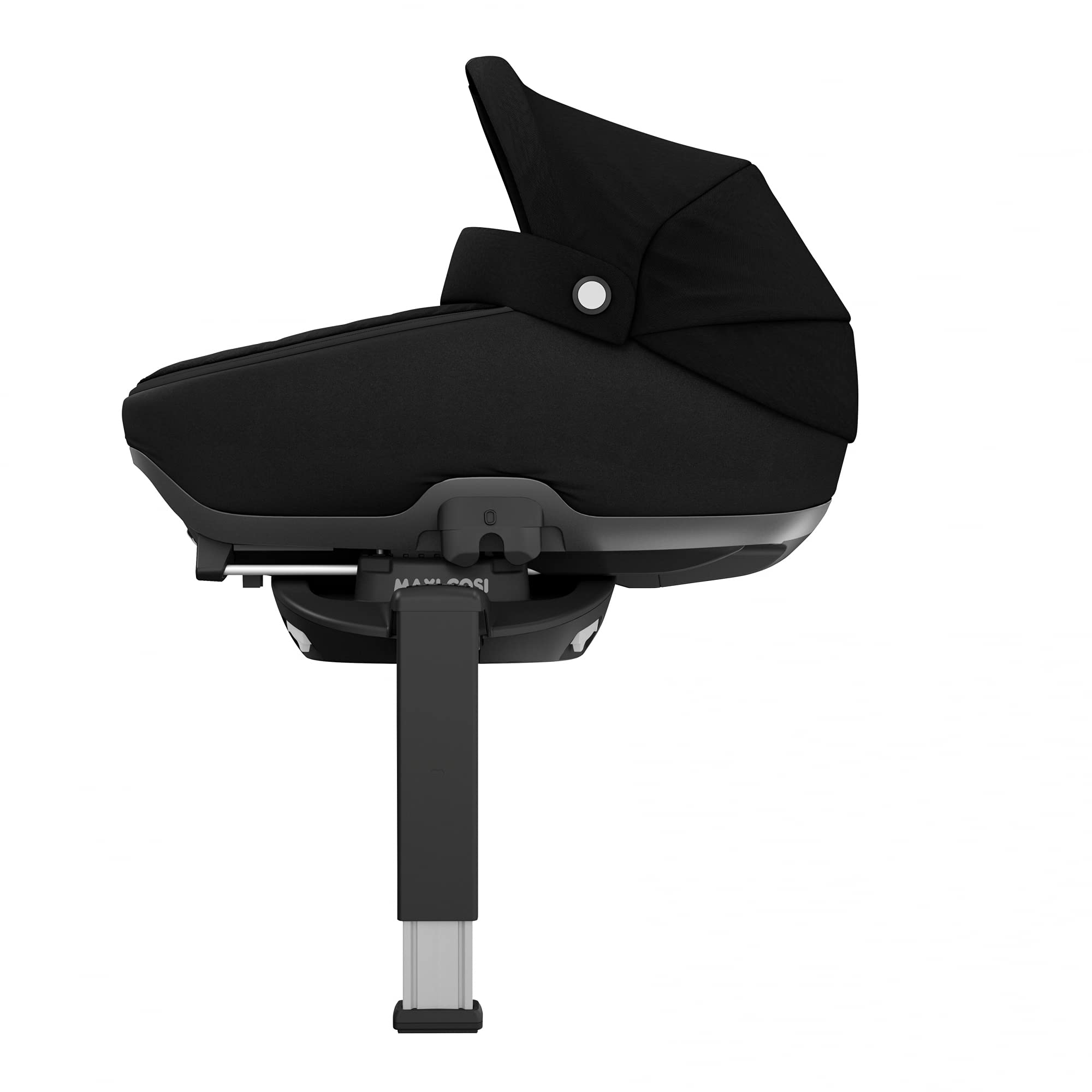 Maxi-Cosi Jade, Capazo de seguridad, Capazo de coche, apto desde el nacimiento, 0 a 6 meses, 0 - 9 kg, de 40 a 70 cm, Essential Black (Negro)