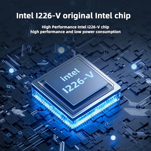Tarjeta de red Gigabit Ethernet Intel I226-V 2.5 Gbps compatible Windows Server Linux 2