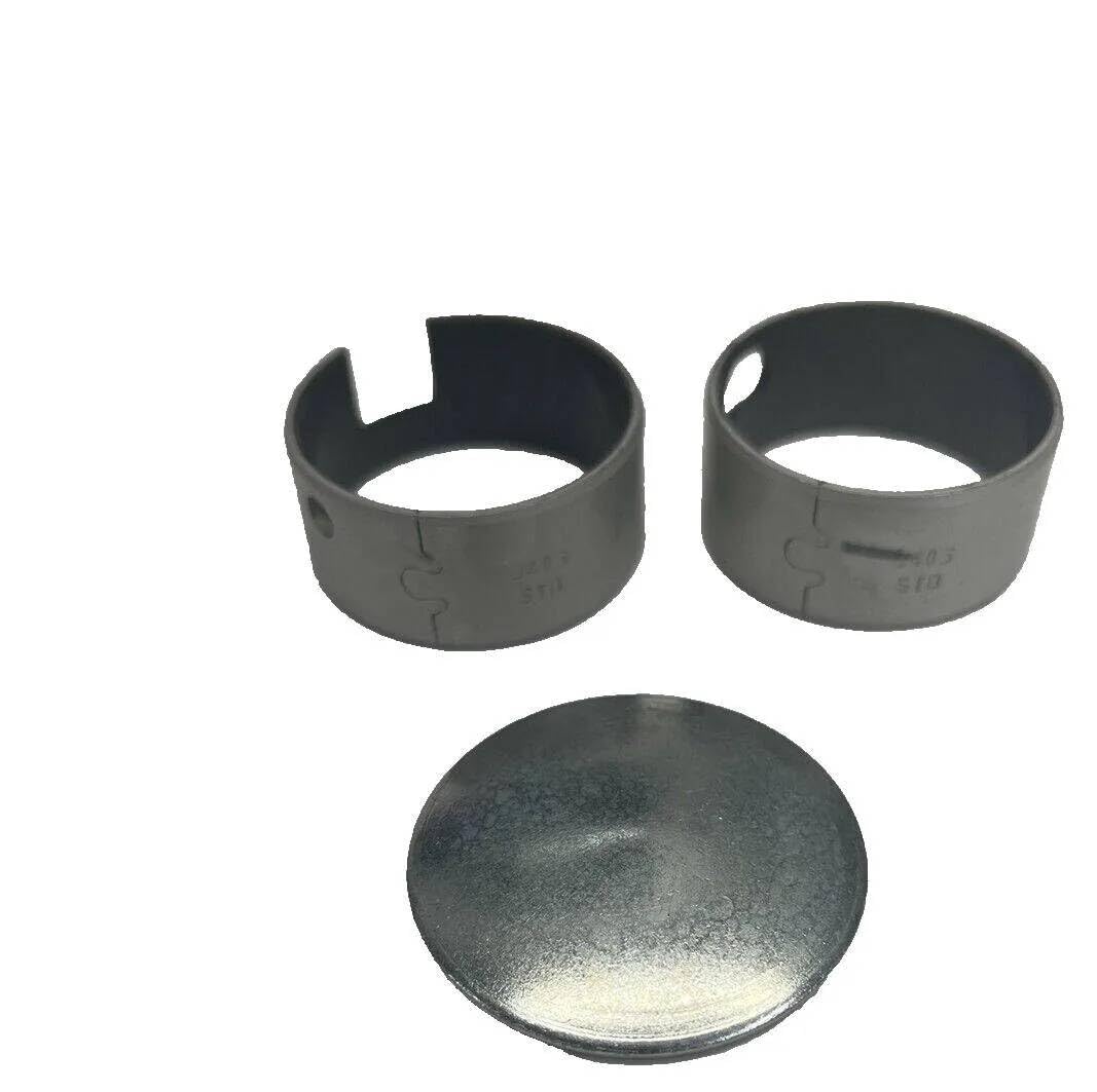 Lil Red BarnTwo Standard Notched Cam Bearings and Welch Plug Compatible with Onan BF, B43, B48, P216, P218, P220, NH, NHA. NHB, NHC, P224, T260G Replaces # 101-0405