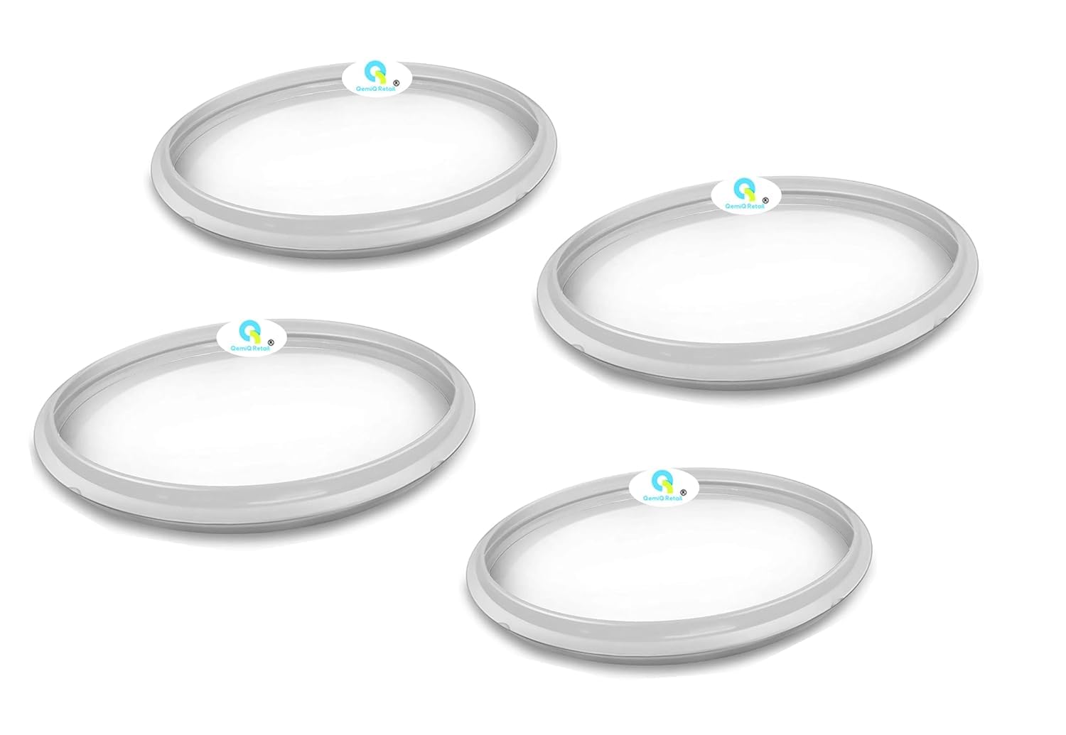 QemiQ Retail®-PREETHI X-PRO Duo -BIG JAR GASKETS-2 UNITS+ SMALL JAR GASKETS-2 UNITS -(Material-Rubber)-image-37