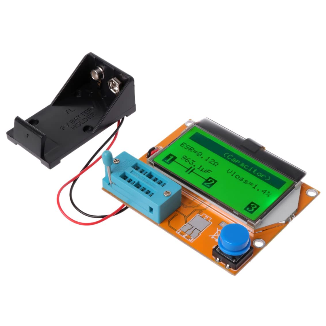 Buy Diodes Triode Meter, Component Tester Npn Pnp Transistor Resistor