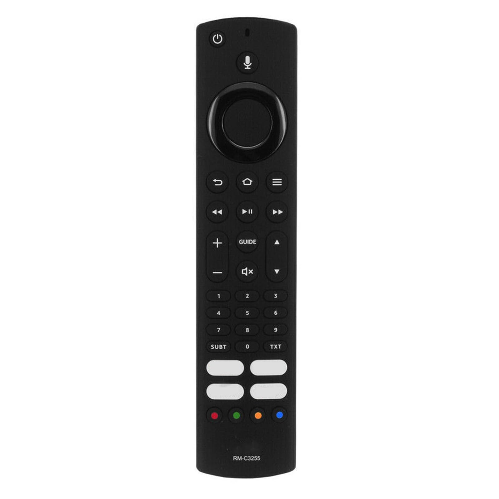 Telecomando di ricambio per Smart TV JVCAlexaFire RM-C3255 LT-32CF600 LT-40CF700 SmartTV Controller di ricambio per Smart TV Home Adulti Adolescenti Unisex Uomo Donna