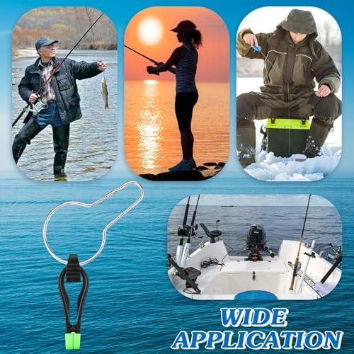 Hollowfly 8 Pcs Downrigger Release Clips