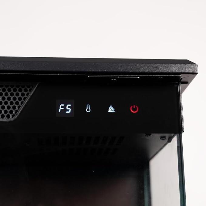 Chimenea Eléctrica Modern Ember ME-24-3SD-BLK Negra 3 Lados WiFi Alexa miniatura 6