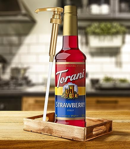 Little Squirt Syrup Pump Strawberry Syrup For Drinks 25.4 Ounces Torani With Little Squirt Syrup Pump thumb #2