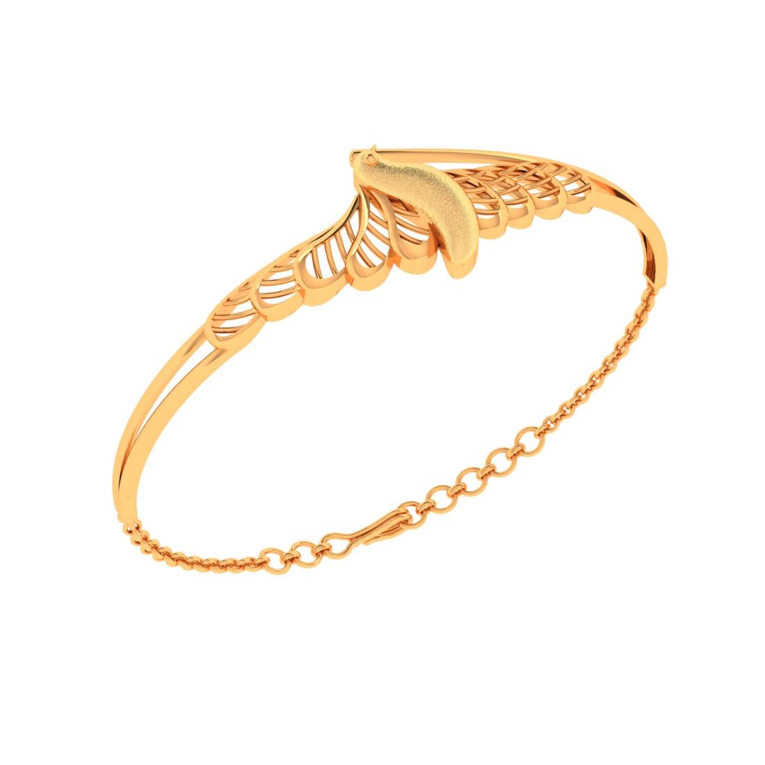 P.C. Chandra Jewellers Womens 14Kt (585) Yellow Gold Beautiful Bird Bracelet For Women & Girls - 3.1 Grams (B0D1BZYYQX) Amazon Price History, Amazon Price Tracker