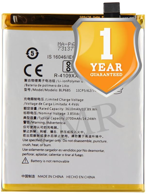 Image of Original BLP685 Battery Compatible for OnePlus 6T (A6010, A6013) | OnePlus 7 (GM1900, GM1901, GM1903, GM1905) - (3700mAh) - 1 Year Warranty K7