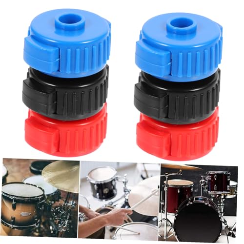 Kit de 30 tuercas de liberación rápida para platillos Abaodam, piezas de repuesto para instalación de platillos de batería miniatura 6