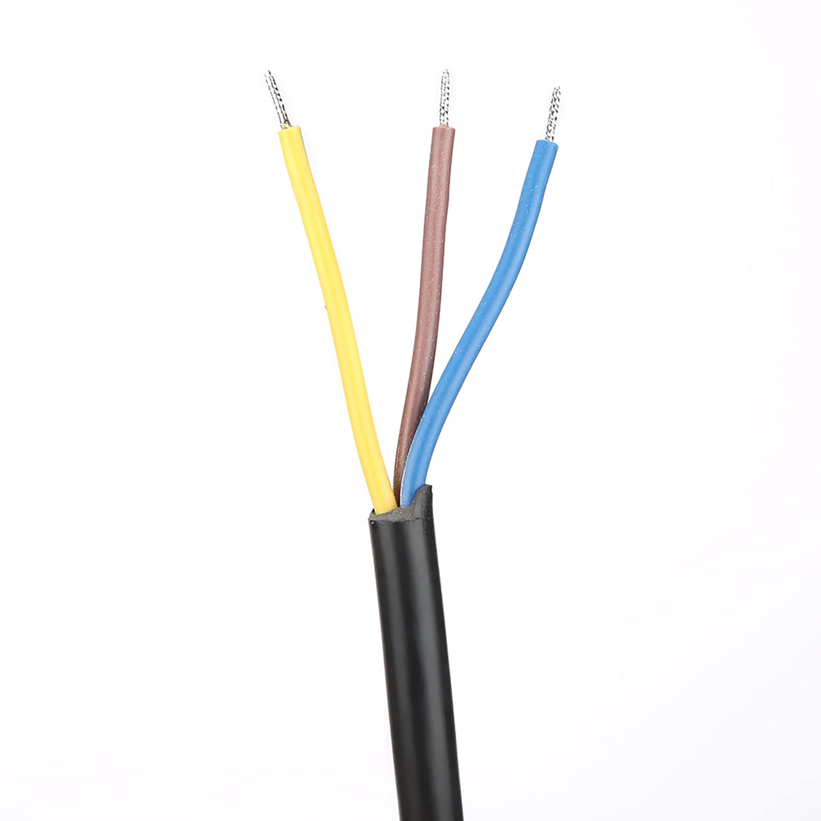 Válvula de bola eléctrica, válvula de bolas de latón, apta para AC G2 DN50 Válvula de bola motorizada eléctrica de latón con control de 2 vías y 3 cables de 2 puntos