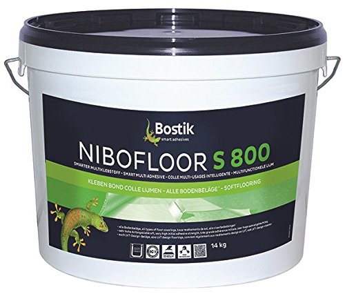 Preisvergleich Produktbild Bostik Nibofloor S 800 Multiklebstoff Bodenbelag Dispersionsklebstoff 14.0kg Eimer