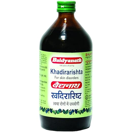 Baidyanath Khadirarishta 450ml - Skin Glow 450 ml