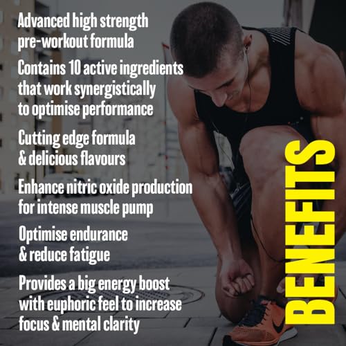 Time 4 Pre Workout Professional High Strength Vegan Pre Workout Powder for Men & Women Energy Drink Zero Sugar with L Citrulline Malate, Beta Alanine, L-Tyrosine, Alpha GPC, Theacrine (Tropical) - Image 5