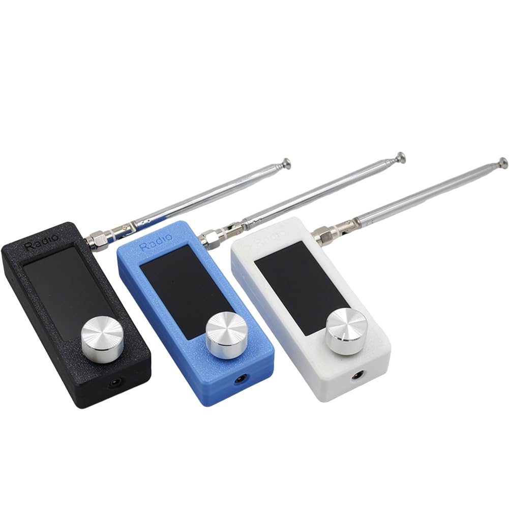 Radio de Bolsillo SI4732 con Pantalla IPS de 1,9 Pulgadas, 0,5-108 MHz, LSB, USB, Am, FM, Receptor de Radio para Todas Las Bandas, Color