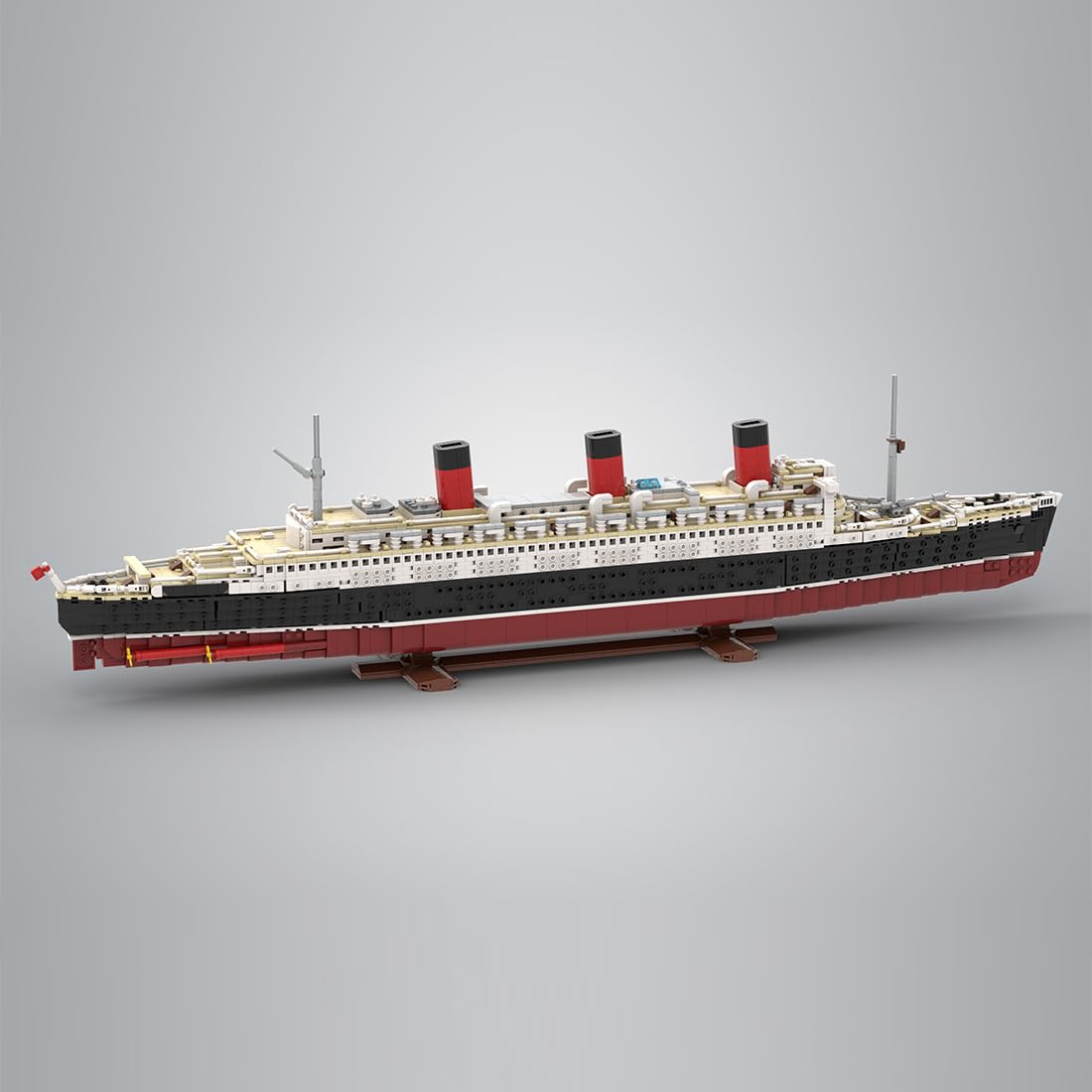 Amazon.com: KAROYD 1/400 Scale RMS Queen Mary British Ocean Liner