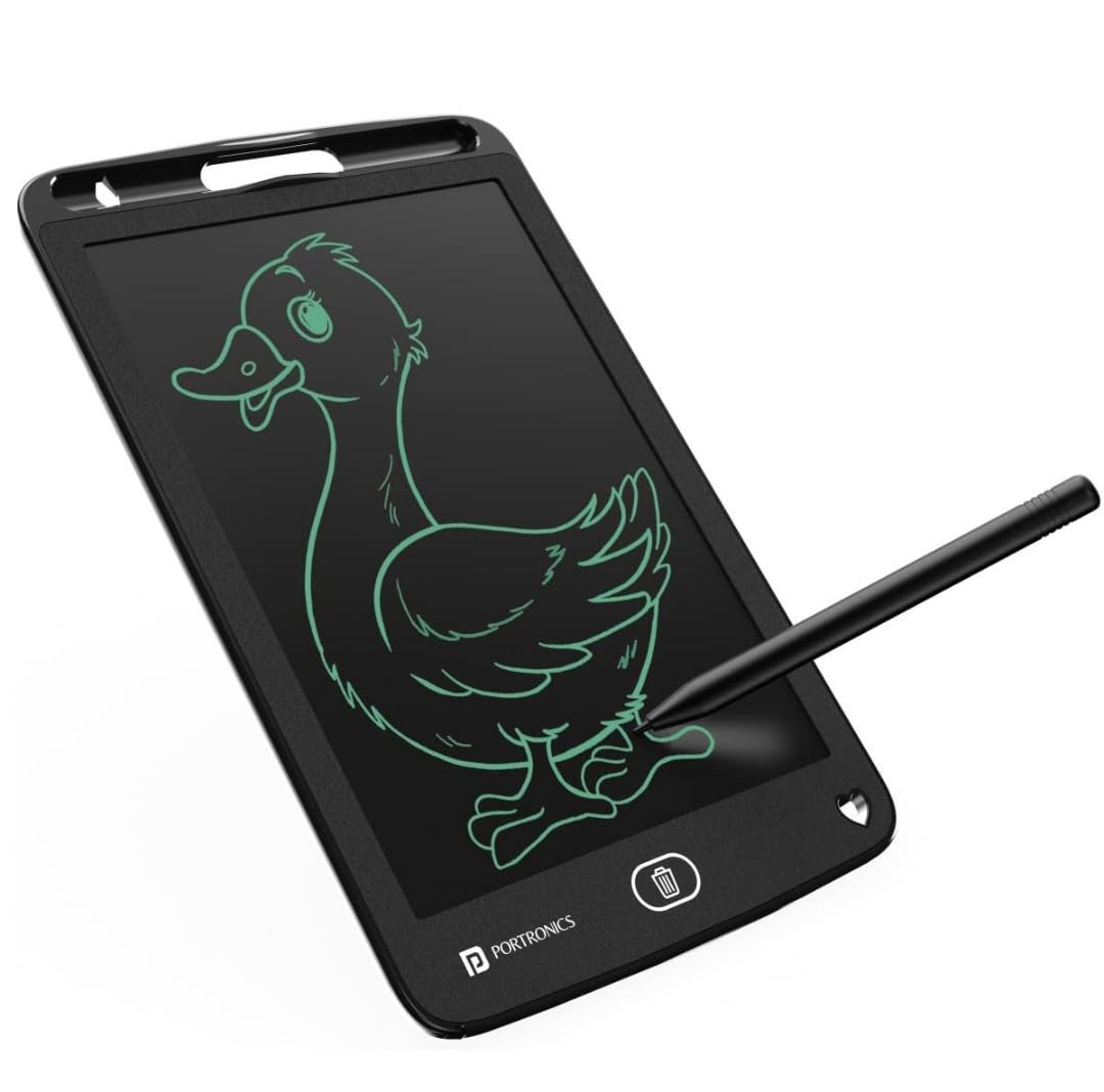 LCD 8.5E Re-Writable LCD Writing Pad with Screen 21.5cm (8.5-inch) for Drawing, Playing, Handwriting Gifts for Kids & Adults (Black)-image-43