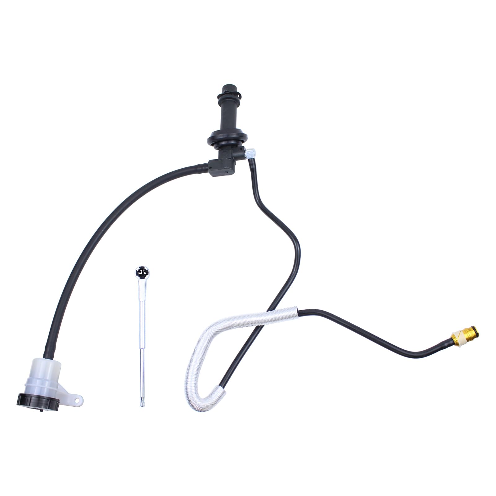 Amazon.com: NewYall Clutch Master Cylinder Assembly and Line Rod