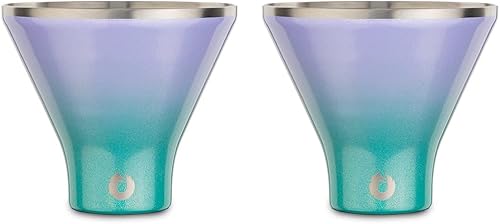 Miniatura 10 de SNOWFOX - Vaso de coctel de acero inoxidable con aislamiento.