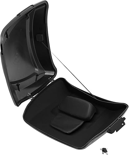 Miniatura 6 de TCT-MOTORPARTS Paquete de maquinilla de afeitar negro de 5.5 pulgadas para Harley Tour Pak Road King 2014-2023 CVO Road Glide, Street Glide, Road