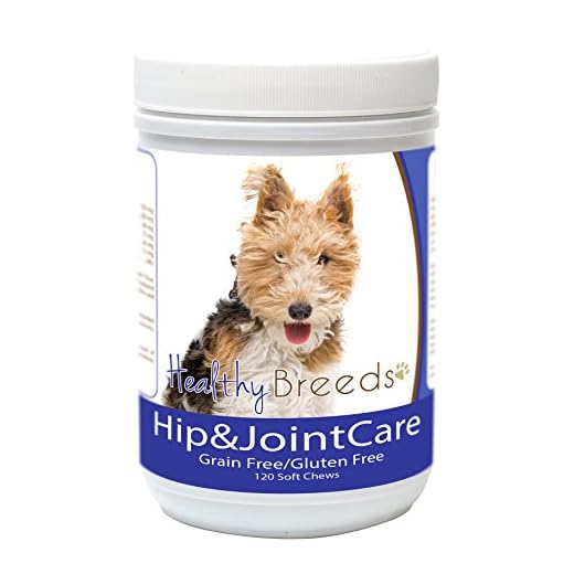 Healthy Breeds Wire Fox Terrier Hip and Joint Care 120 Count