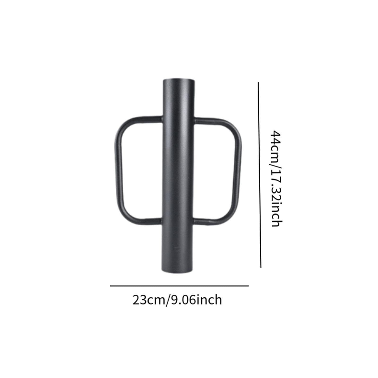 Machacador de Martillo para Poste Valla Estructura Robusta Empuñadura Ergonómica Portable Adecuado para Cerramientos Labores de Paisajismo, Negro, Individual