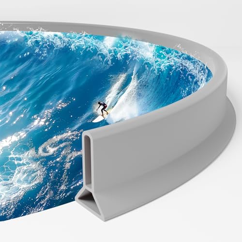 La mejor selección de Puertas de ducha para comprar hoy. 45 BYHANG Barrera de Agua para Ducha, Presa de Agua, 2M Barrera Impermeable de Silicona, Bloqueador de Agua de Ducha 5 * 3 cm, para Ducha, Fregadero de Cocina, Bordes de Bañera,...