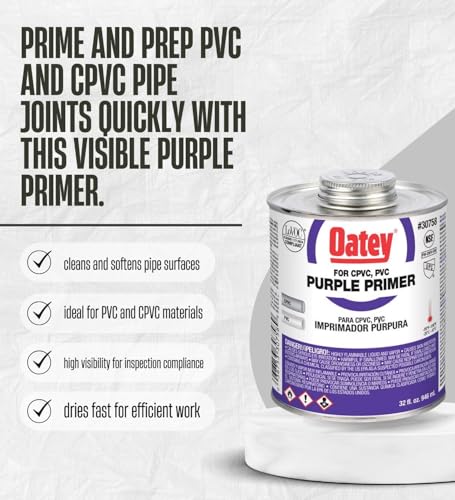 Combo de pegamento y primer para PVC 32 oz con embudo miniatura 2