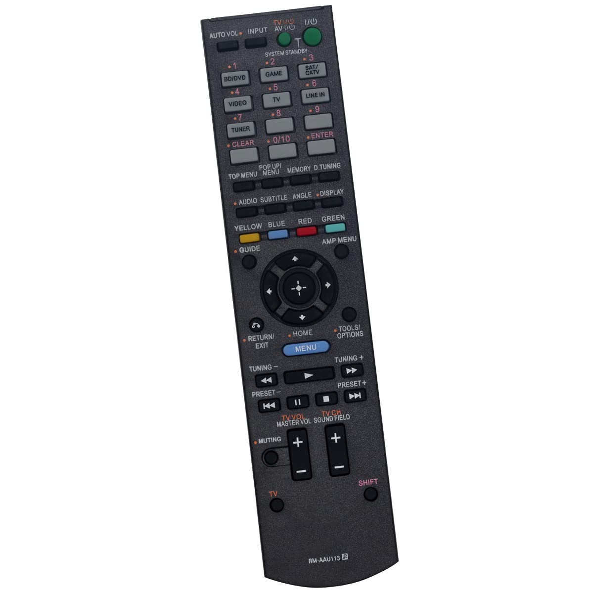 Amazon.com: New RM-AAU113 Replace Remote Applicable for Sony Home