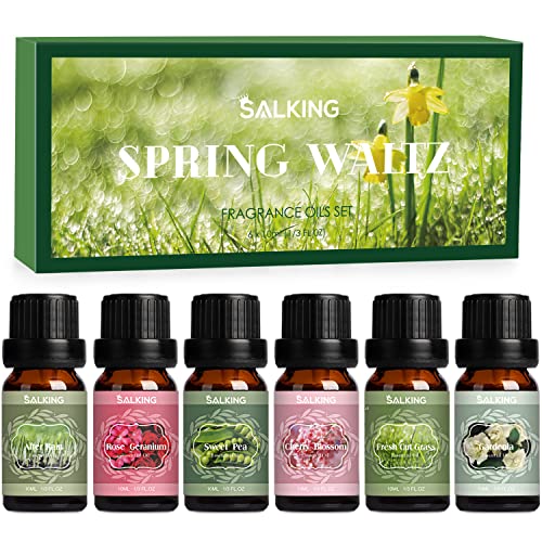 SALKING Spring Fragrance Oils Set, Premium...