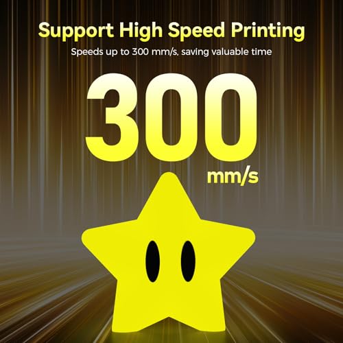 Image of Creality 3D Luminous PLA Printer Filament, Halloween Decor, Glow in The Dark Filament, Best with UV Lamps, 1.75mm, Fit Most FDM 3D Printers, 1kg Spool(2.2lbs), Yellow