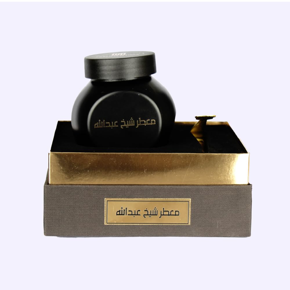 Luxury Oud Ma'Al Attar, 5 Tola / 60GM, For both men and women, elegantly showcased in a gift box. (Ma Al Attarr Shike Abdullah)