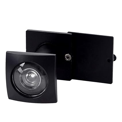 Door Viewer Peephole, Solid Brass 220-degree Door Viewer with Heavy Duty Rotating Privacy Cover for 1-3/8