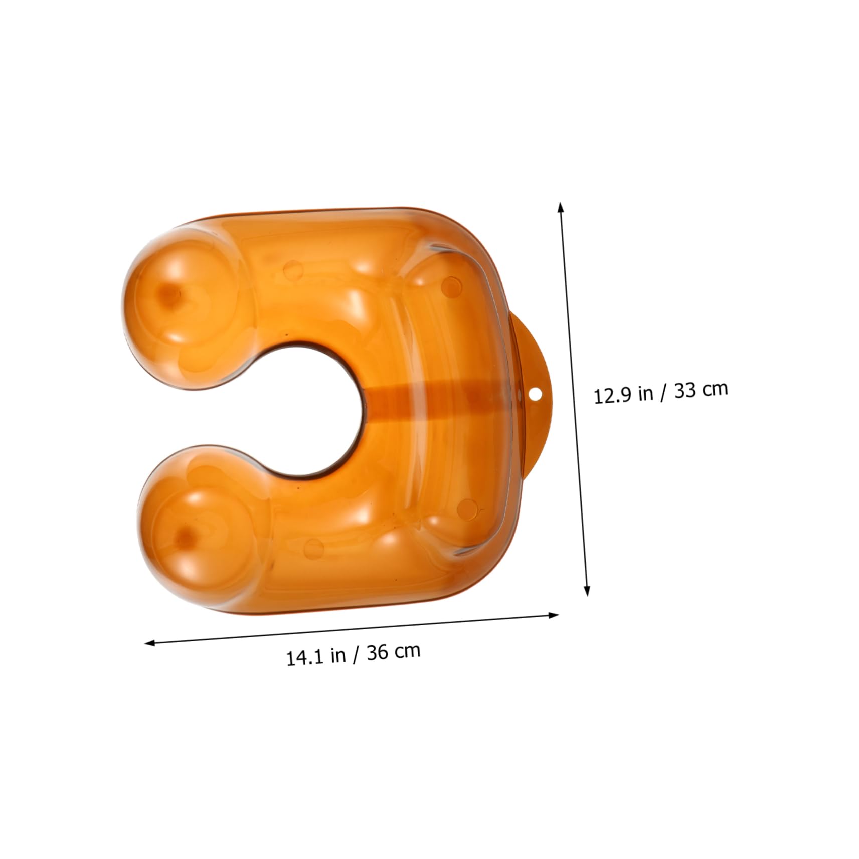 OUNONA Récipient à Shampoing en PVC pour Bac Teinture, Plateau de Lavage Cheveux, Plateau pour Cou de Cheveux, Protège Vêtements