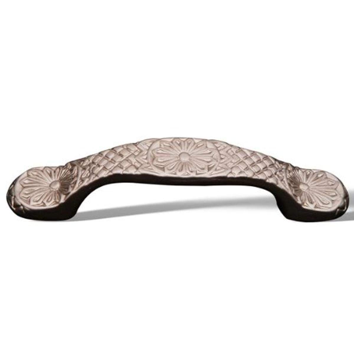 RK International RKI C Satin Nickel (Pewter) R.K. International CP 406 P 3  Center Flowery Ornate Pull - Cabinet And Furniture Pulls - Amazon.com