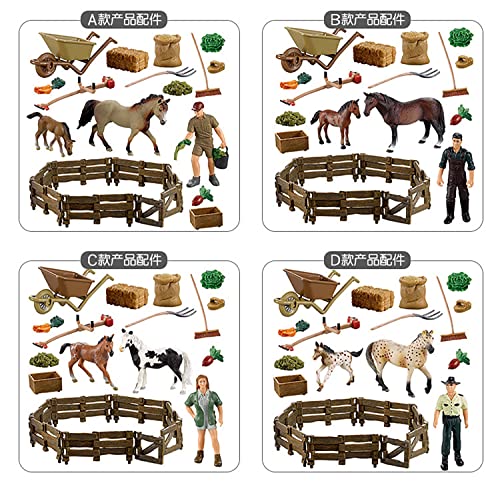 FLORMOON giocattoli per animali da fattoria 15