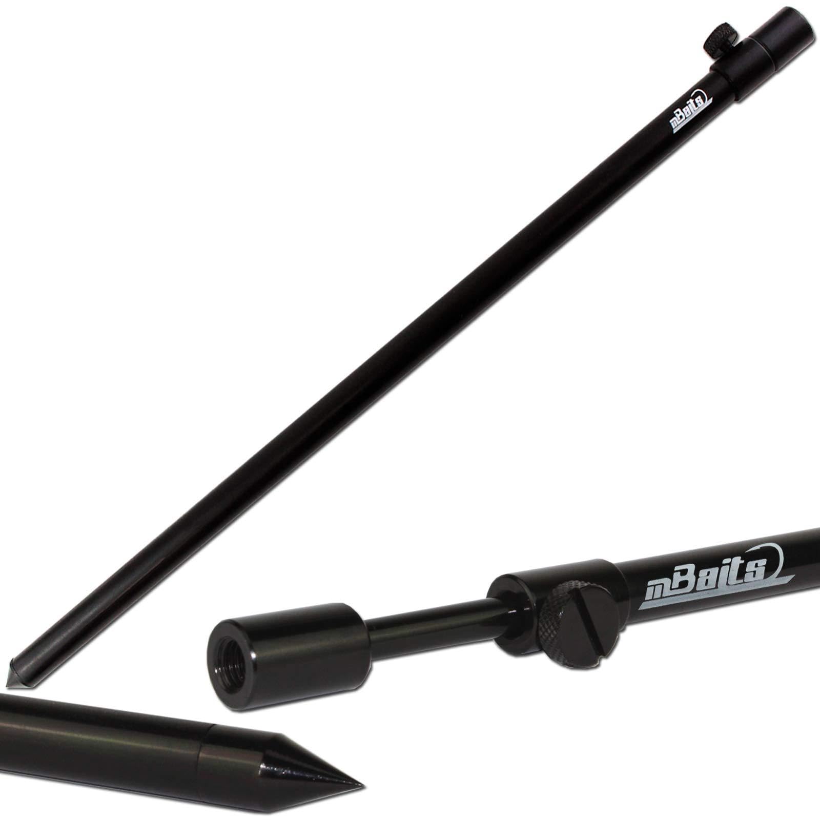 Angel-Berger Magic Baits Black Bankstick Rutenhalter - Fischer-Christianen - Angeln am See - Verschiedene Längen - Blitz