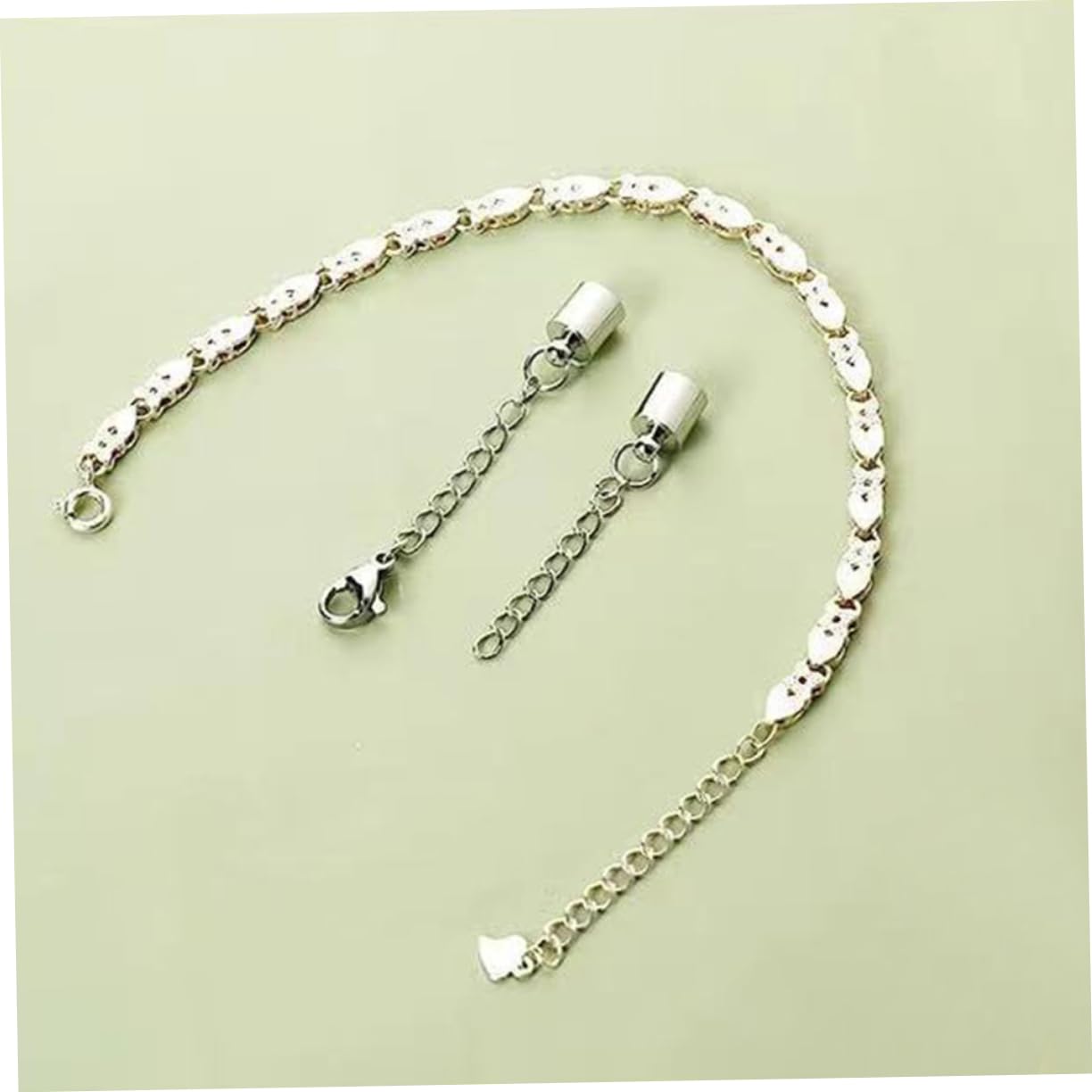 20paia Estensori Magnetici Per Collane e Chiusura Moschettone Per Facili Usare e Regolabili Per Occasione