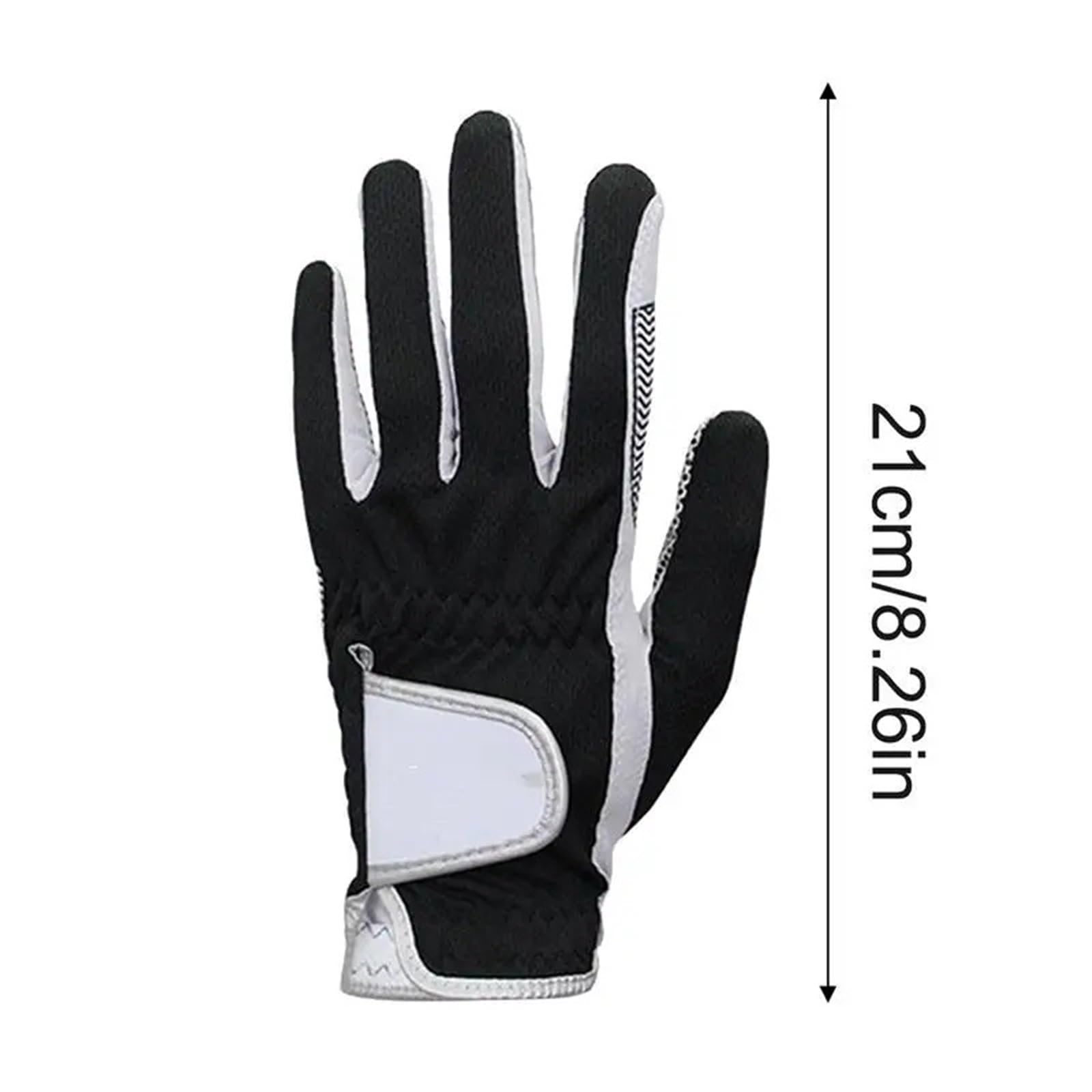Guantes de Golf Transpirables for Hombre, Mano Derecha o Izquierda, Ajustables, 2 uds para Todo Tipo De Clima