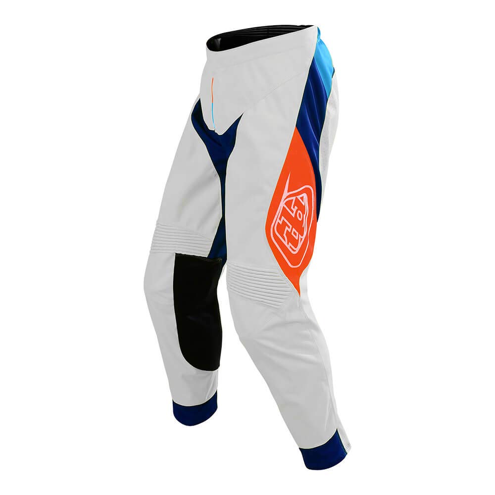 Troy Lee Designs Mens | Offroad | Motocross | SE Air Beta Pants (White/Navy, 32)