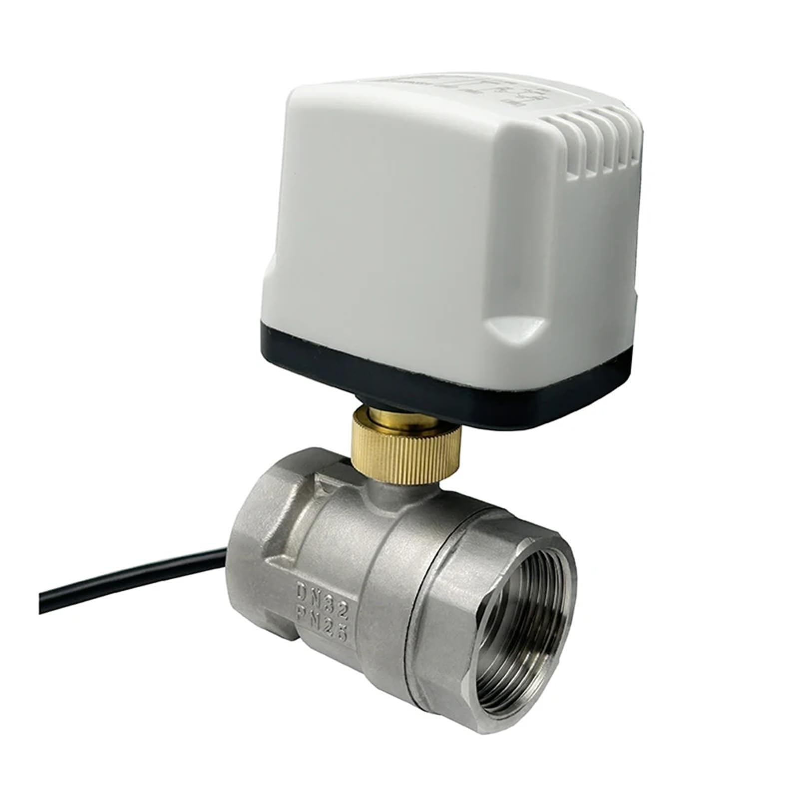 Vanne à boisseau sphérique motorisée pour automatiser l'arrosage du jardin 12V 1"1/4