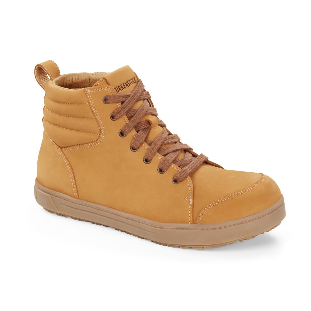 Birkenstock Sicherheitsschnürschuh Knöchelhoch Schutzklasse S3 Stahlkappe Antistatisch Durchtrittsicher - Obermaterial Leder - Modell QS 700 1020848 Größe 43