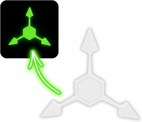 Amazon.com: Glow in The Dark - The Absolute Solver Drones Figure ...