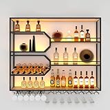 Robuste et durable : ce casier à vin mural est fabriqué à partir de matériaux en fer de qualité supérieure, assurant une utilisation durable. Organisez vos bouteilles de vin avec facilité, sachant que cette étagère en métal offre un soutien fiable pour votre collection. Parfait pour tout amateur de vin qui cherche à améliorer sa décoration de bar ou de cuisine tout en gardant les bouteilles accessibles et élégantes.