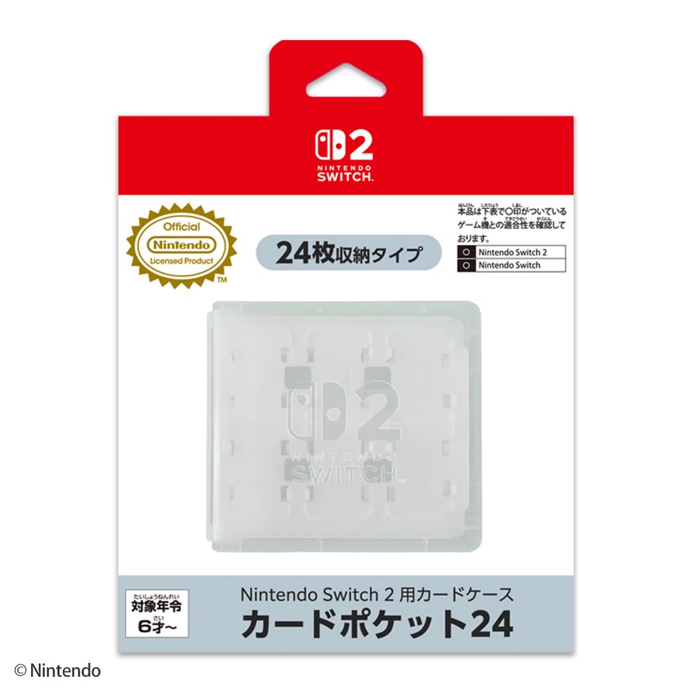 Amazon.co.jp: 【任天堂ライセンス商品】Nintendo Switch 2 用カード