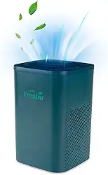 Purificador de ar de mesa pequeno USB purificador de ar com filtro HEPA para escritório, quarto, casa, remove eficazmente poluentes, fumaça de cigarro, poeira, odores, supersilencioso, alimentado por USB sem adaptador (verde)