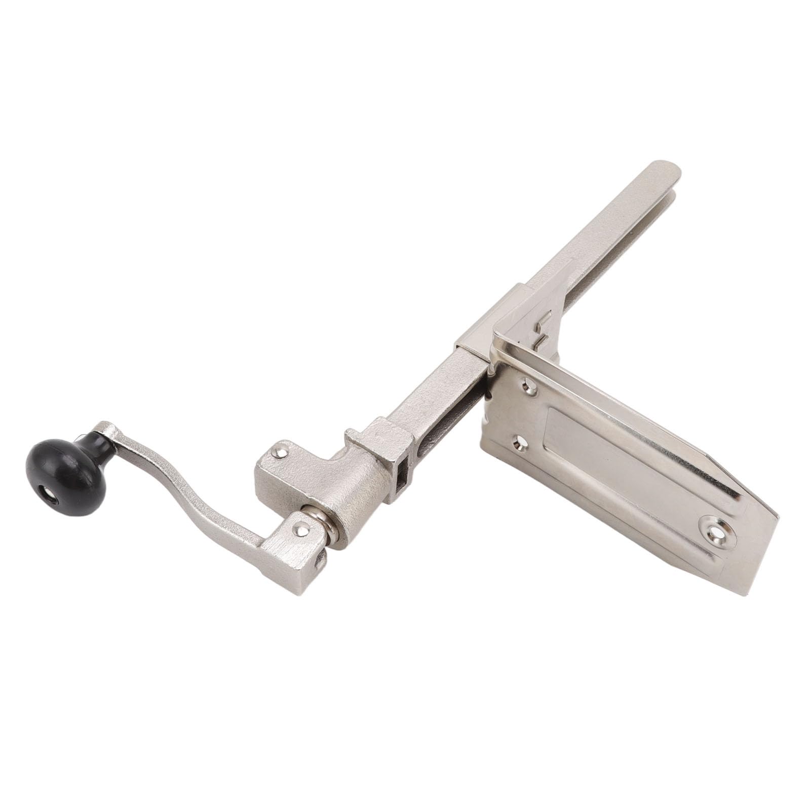 AUNMAS Abridor de Latas de Sobremesa, Abrelatas Manual Resistente con Base de Tornillo para Catering Comercial, Abridor de Latas de Manivela
