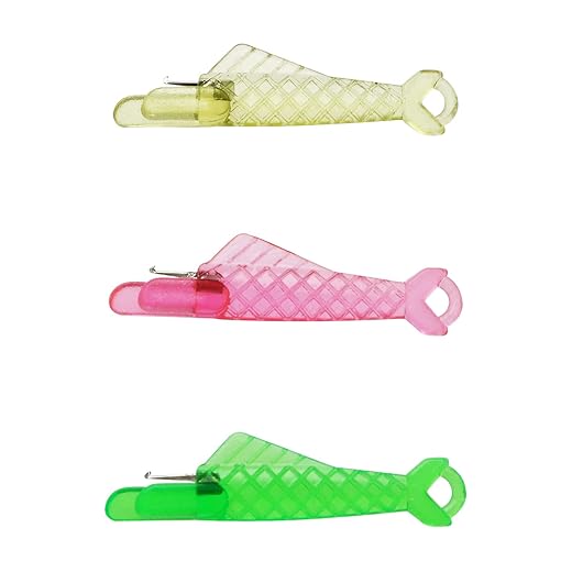 Maxmoral 15PCS Sewing Needle Inserter, Sewing Threader Needle DIY Tool Sewing Machine Automatic Needle Threader for Small Eyes, Embroidery Floss, Sewing Plastic Wire Loop