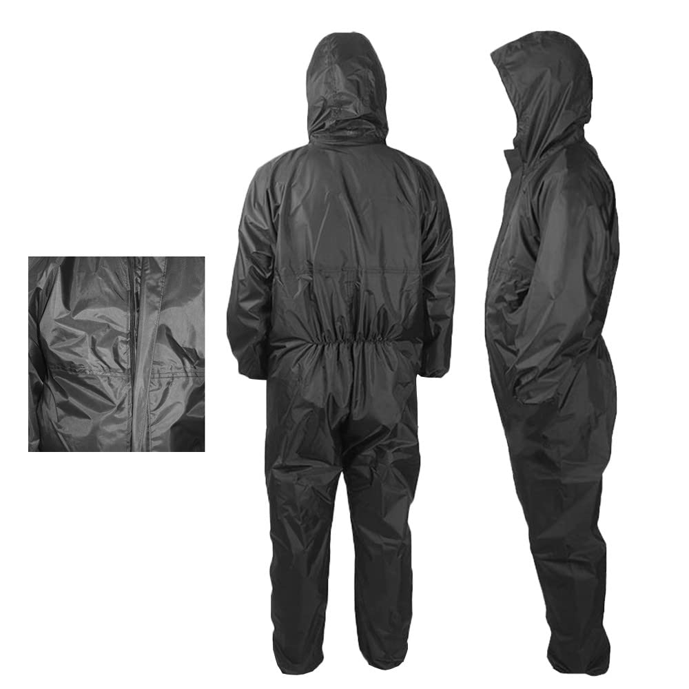 Motorrad Regenkombi Gr. XXXL für Ducati Streetfighter V4 / S Regenoverall RK1 sw